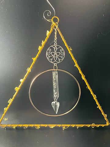 Symmetry in Motion Series: Chandelier Prism Triangle